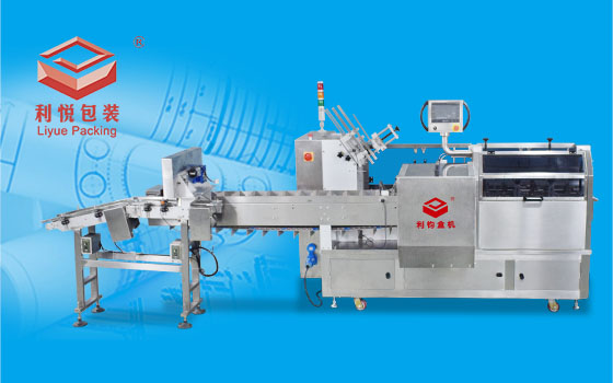 Box packing machine for portable battery