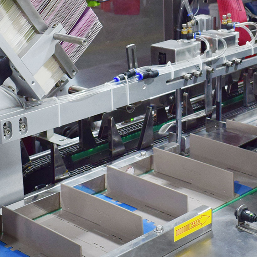 box packing machine and case sealing production line for Milk powder in bags 