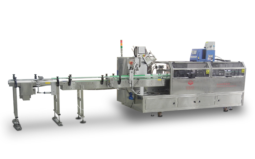 Box packing machine for desiccant