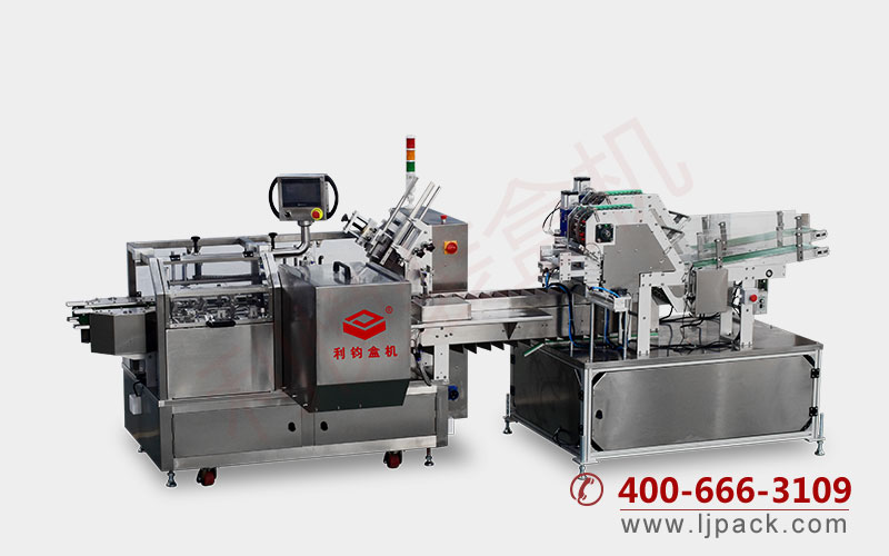Automatic box packing machine for ball pen