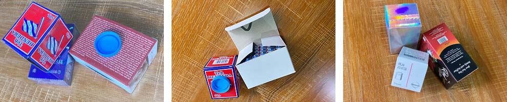 自动装盒机纸盒包装产品示例